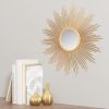 Sunburst Wall Decor Mirror 14.5"D