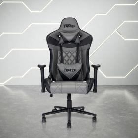 Techni Sport XL Ergonomic Gaming Chair , Grey