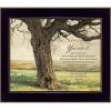 "Forever" By Bonnie Mohr, Printed Wall Art, Ready To Hang Framed Poster, Black Frame