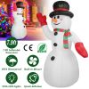 7.9FT Christmas Inflatable Giant Snowman Blow up Light up Snowman