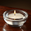 Hosley Set of 18, Clear Glass Tea Light Candle Holders