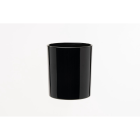 EOTW Candle Supply 10 oz. Empty 12 Pack Luxury Glossy Black Jars for Candle Making.