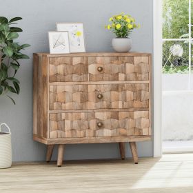 3 DRAWER CHEST (KD LEGS)