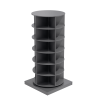 Grey 360 Rotating shoe cabinet 6 layers