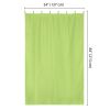 2 pcs W54*L84in Outdoor Patio Curtain/Green Glow