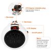 900W Portable Heater Fan Wall Outlet Space Heater Plug-in Heater