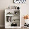 2 Door Storage Base Cabinet with 3-Tier Shelf