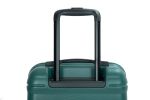 Carry On Luggage Airline Approved18.5" Carry On Suitcase With TSA Approved Carry On Luggage With Wheels Carry on Bag Hard Shell Suitcases, DARK GREEN