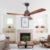 52 inch wood Ceiling Fan with Lights