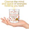 Magnificent 101 Long Lasting Set of 3 Gratitude Smudge Candles | 3.5 Oz Each - 42 Hour Burn |Soy Wax Candle for House Energy Cleansing, Meditation & M