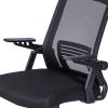 Techni Mobili Ergonomic Office Mesh Chair, Black