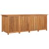 Patio Storage Box 78.7"x31.5"x29.5" Solid Wood Acacia