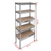 Storage Rack Garage Storage Shelf 10 pcs