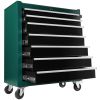 7-Drawer Rolling Tool Cart, Rolling Tool Box on Wheels, Lockable Home Repair Tool Storage Organizer, Tool Chest Cabinet for Mechanic, Garage