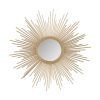 Sunburst Wall Decor Mirror 14.5"D