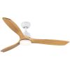 YUHAO 52 In.Intergrated LED Ceiling Fan Lighting with Remote Control