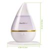 250ml Cool Mist Humidifier Ultrasonic Aroma Essential Oil Diffuser w/7 Color Changeable LED Lights