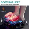 Shiatsu Foot Massager with Heat and Deep Kneading Therapy, Air Compression, Vibration for Pain Relief and Circulation, Open-Toe Style,Home or Office U