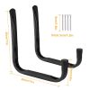 2Pcs Heavy Duty Garage Storage Hooks Hanger Wall Mount Utility Hooks for Ladders Bike Surfboard Kayak