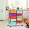 15 Drawer Rolling Storage Cart Storage Rolling Carts Drawers