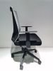 Cox Office Chair; Nylon Base Black; Fixed Armrest -Black / Smoke