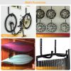 2Pcs Heavy Duty Garage Storage Hooks Hanger Wall Mount Utility Hooks for Ladders Bike Surfboard Kayak