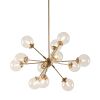 Paige 12-Light Chandelier with Oversized Globe Bulbs