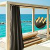 W54"*L120" Outdoor Patio Curtain/Coffee