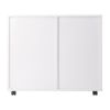 Halifax Wide Storage Cabinet; 2-Drawer; Filing Cabinet; White