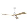 52" Ceiling Fan with Lights Remote Control,Quiet DC Motor 3 Blade Ceiling Fans 6 Speed Levels,Reversible Ceiling Fan, for Patio Living Room, Bedroom,