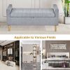 48'' Storage Ottoman Bench, Bench with Storage, for Entryway, Bedroom, Living Room