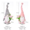 2PCS 15 inches Mother's Day Gnome Plush Decorations Gifts;  Handmade Table Toppers