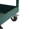 3 Tier Rolling Tool Cart, Heavy Duty Utility Cart Tool Organizer with Storage Drawer, Industrial Commercial Service Tool Cart for Mechanics, Garage, W