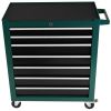 7-Drawer Rolling Tool Cart, Rolling Tool Box on Wheels, Lockable Home Repair Tool Storage Organizer, Tool Chest Cabinet for Mechanic, Garage