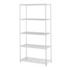 36"W x 16"D x 72"H 5-Tier Wire Shelving Unit