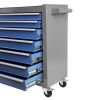 Rolling Tool Chest with 7-Drawer Tool Box with Wheels Multifunctional Tool Cart Mechanic Tool Storage Cabinet for Garage, Warehouse, Workshop, Repair