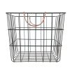 Large Rectangle Wire Orb Baskets, Set of 3