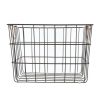 Large Rectangle Wire Orb Baskets, Set of 3