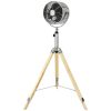 Simple Deluxe Tripod Pedestal Fan, 3 Speed Adjustment, Multiple Wide Angle Standing Fan, Suitable for Bedroom, Living Room and Office, Silver-10 Inch,