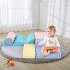 Soft Climb and Crawl Foam Playset 6 in 1, Soft Play Equipment Climb and Crawl Playground for Kids,Kids Crawling and Climbing Indoor Active Play Struct