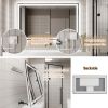 LED Bathroom Mirror, 36x60 inch Bathroom Vanity Mirrors with Lights, Mirrors for Wall with Smart Touch Button, Anti-Fog, Memory Function, Stepless Dim