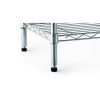 5 Tier Wire Shelf Unit;  Chrome;  1750 lb Capacity