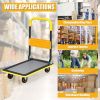 330 lbs Folding Hand Truck; Platform Cart Dolly Hand Truck