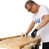 Wood Workbench - Wooden Workbench for Garage Workshop and Home