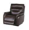 Contemporary Top-Grain Leather Recliner Set - Power Footrest, Power Headrest - Control Panel, USB Port, Home Button