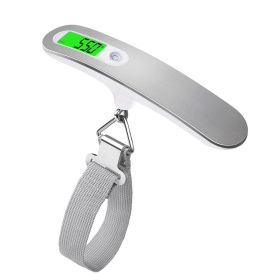 Digital Luggage Scale 50kg Portable LCD Display Electronic Scale Weight Balance Suitcase Travel Bag Hanging Steelyard Scale Tool (Ships From: China, Color: 50KG)