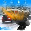 24V 150W Portable Car Heater Heating Fan 2 in 1 Defroster Defogger Demister Windshield Heater Automotive Cooling Fan with 360¬∞Rotating Base