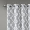 Printed Ikat Blackout Curtain Panel