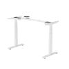 Height Adjustable Dual Motor Load Ergonomic Electric Standing Desk Frame 3-Stage With Memory Controller - Frame Only