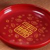 1pc New Year Fruit Tray Tribute Nuts; Home Living Room; Chinese Style National Housewarming